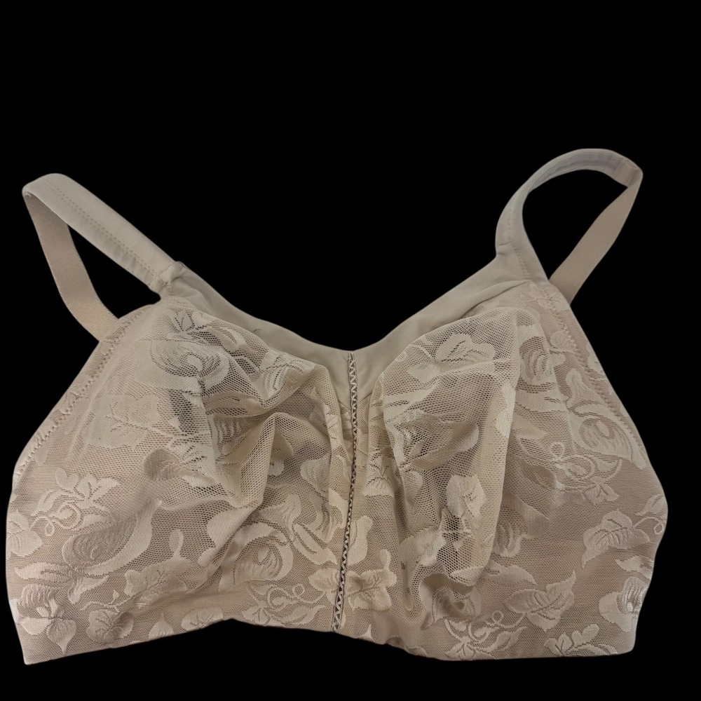 Wacoal Awareness Full Figure Underwire Bra 36DDD Sand Beige‎ Lace